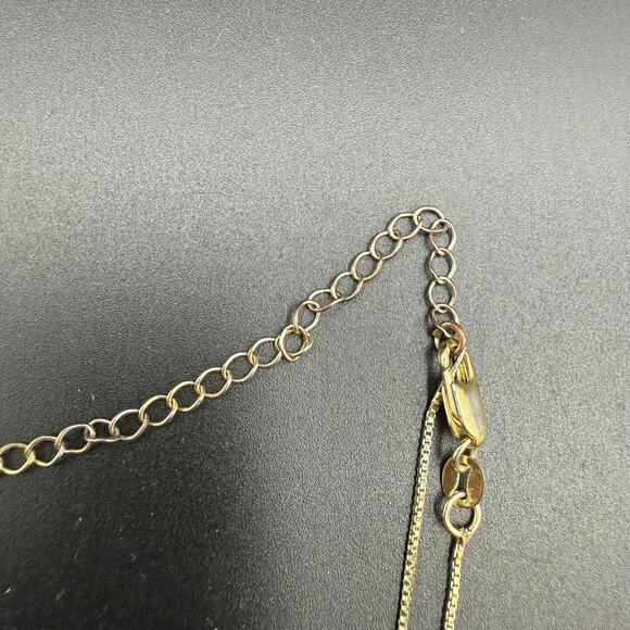 Hawaiian Tahitian Pearl Necklace Gold Tone - Picture 3 of 7